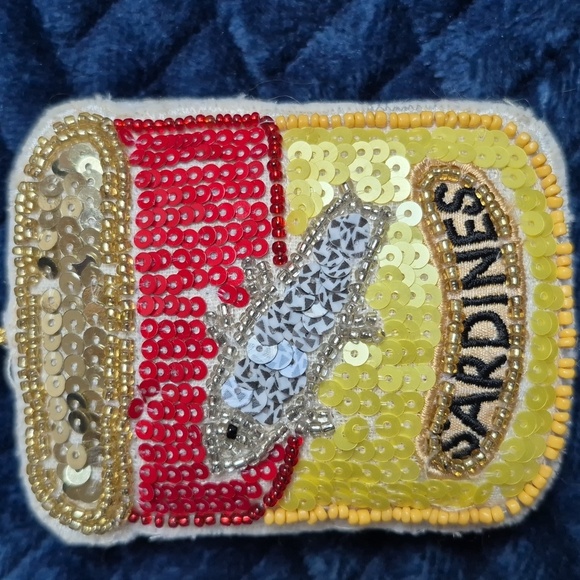 Anthropologie Sardines Beaded Accoutrement Ornament, New With Tags - Picture 4 of 10